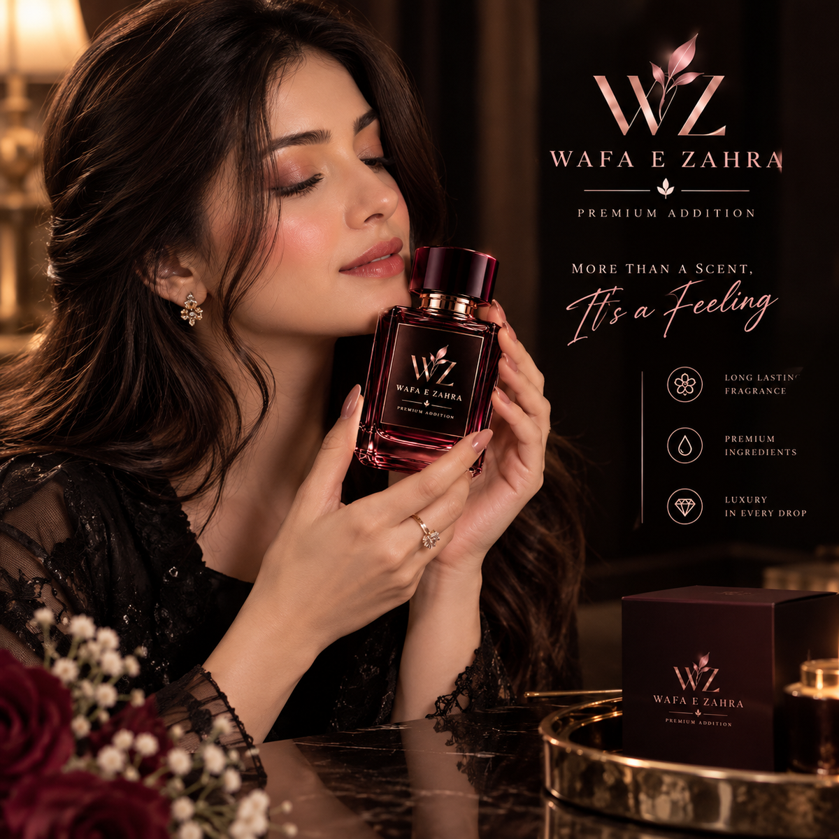 WAFA E ZAHRA Premium Addition Luxury Perfume – Elegance in Every Drop