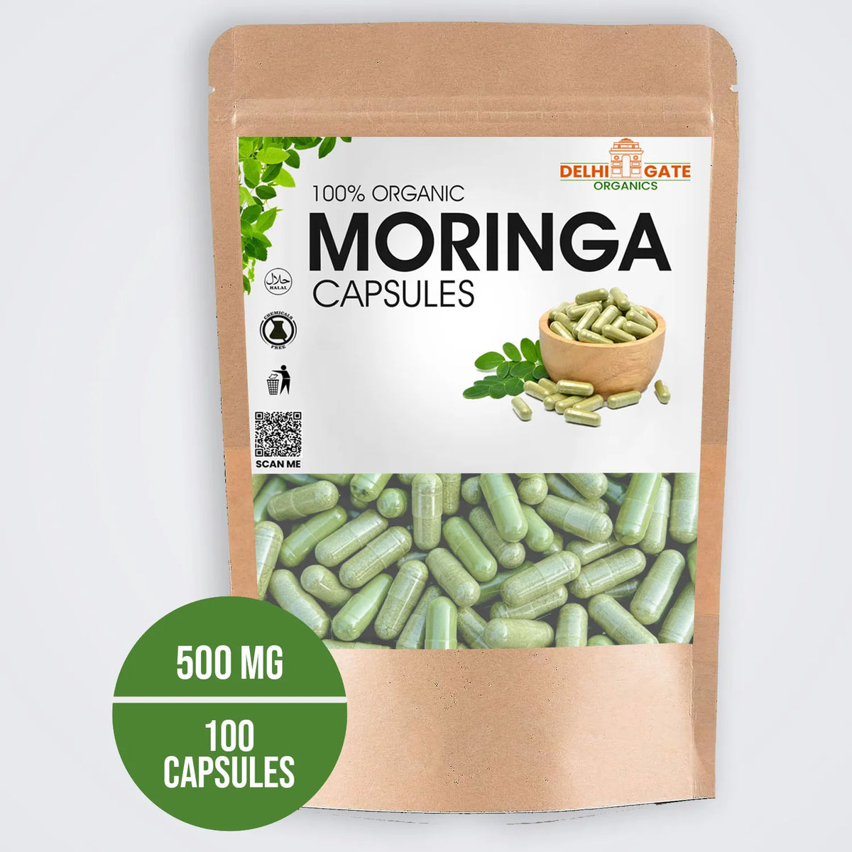 Moringa 100 Capsules - Extra Strength